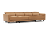 Andria Leather Reclining Sofa