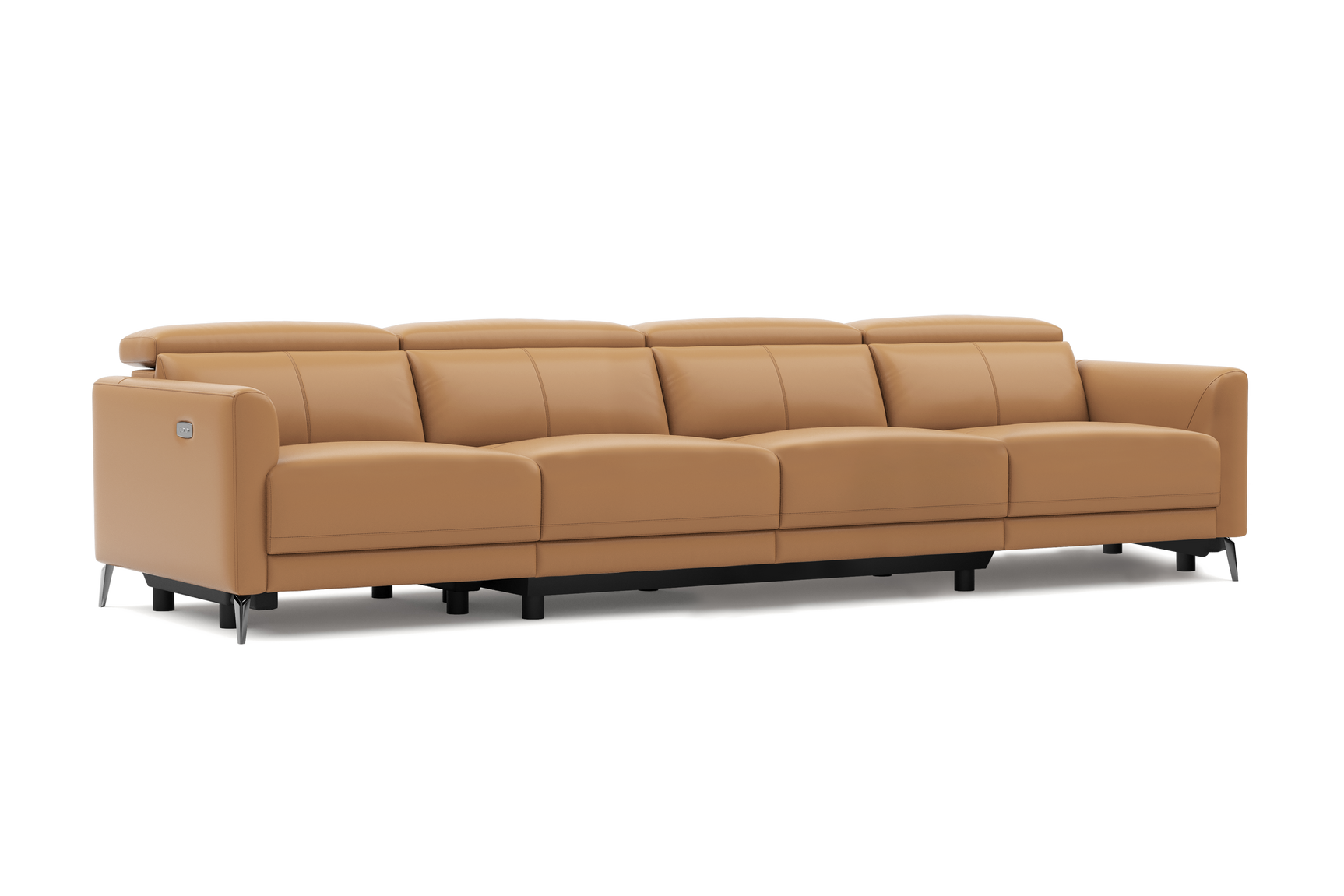 Andria Leather Reclining Sofa