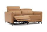Andria Leather Reclining Sofa