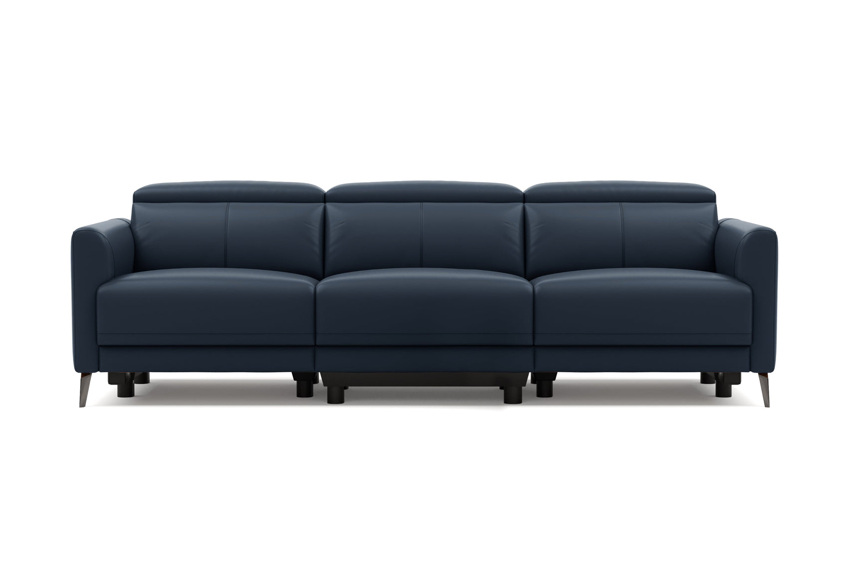 Andria Leather Reclining Sofa