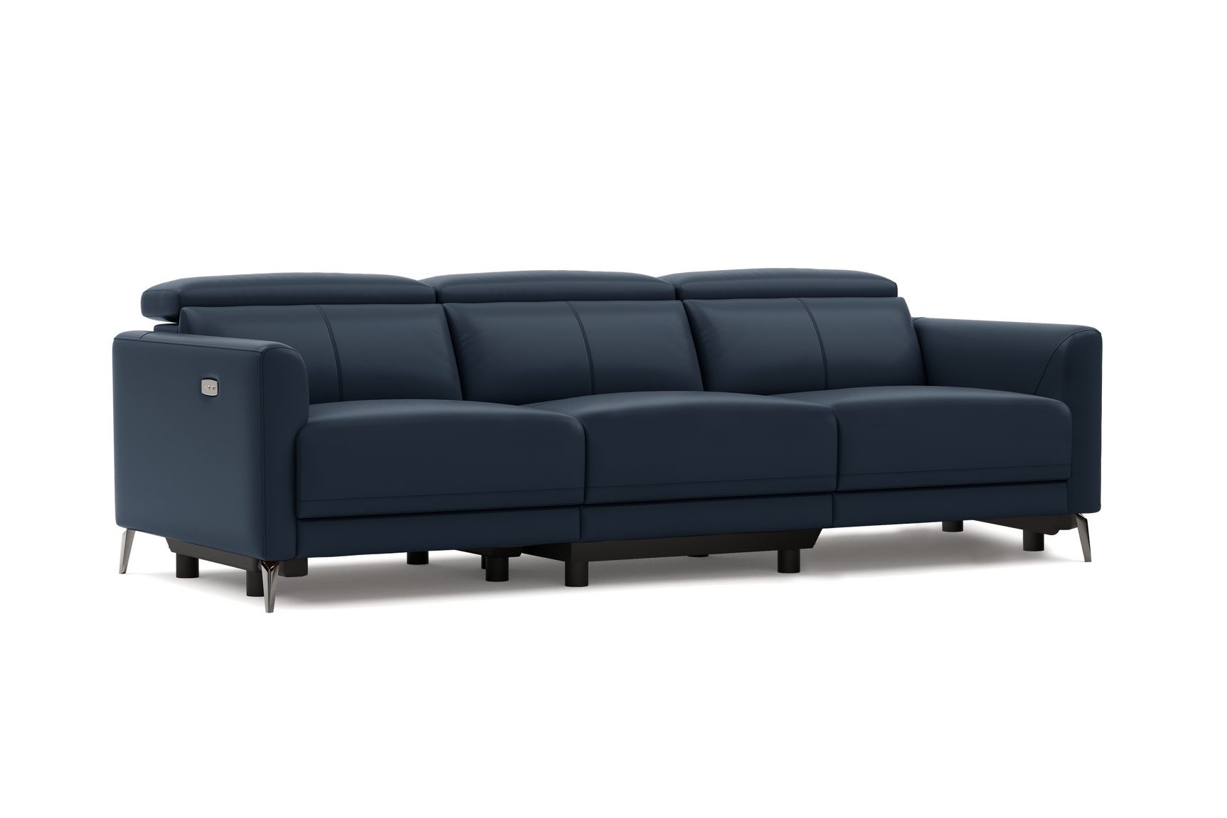Andria Leather Reclining Sofa