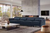 Andria Leather Reclining Sofa