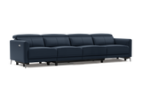 Andria Leather Reclining Sofa