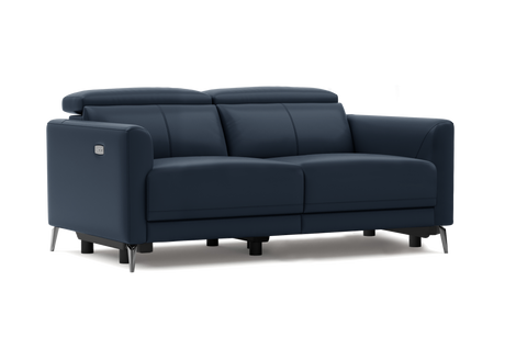 Andria Leather Reclining Sofa