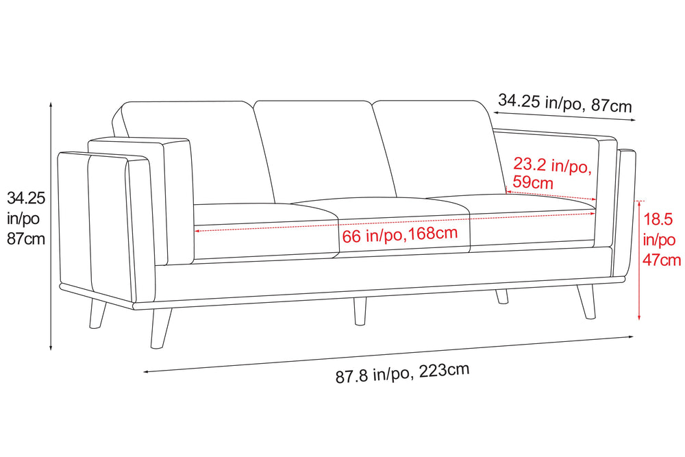 Valencia Artisan Swiss Linen Three Seat Sofa, White