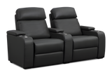 Valencia Bellagio Home Cinema Seating Power Recliner, Black