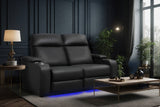 Valencia Bellagio Home Cinema Seating Manual Recliner Console
