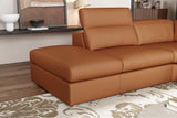 Clara Leather Recliner Sectional Sofa