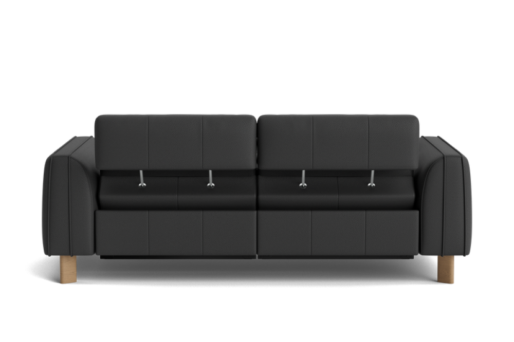 Lesley Leather Recliner Sofa