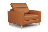 Elodie Leather Accent Chair