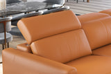 Elodie Leather Recliner Sectional Sofa