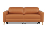 Elodie Leather Dual Recliner Sofa