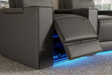 Eloise Leather Curved Theater Seating