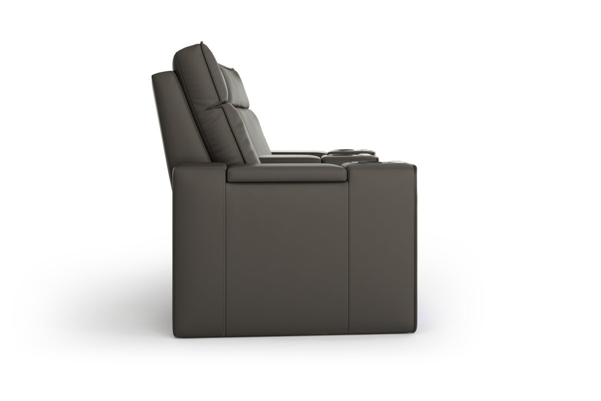 Eloise Leather Curved Theater Seating
