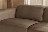 Emery Leather Recliner Sectional Sofa