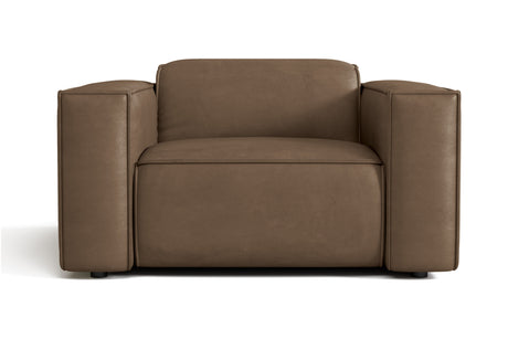 Emery Leather Recliner Accent Chair