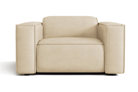Emery Leather Recliner Accent Chair