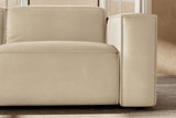 Emery Leather Recliner Sectional Sofa