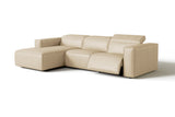 Emery Leather Recliner Sectional Sofa