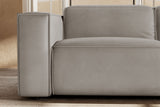Emery Leather Recliner Sectional Sofa