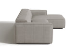 Emery Leather Recliner Sectional Sofa