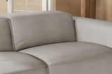 Emery Leather Recliner Sectional Sofa