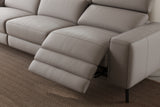 Esther Leather Corner Recliner Sectional Sofa