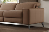 Esther Leather Recliner Sectional Sofa