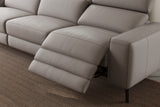 Esther Leather Recliner Sectional Sofa