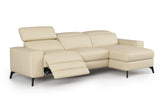Esther Leather Recliner Sectional Sofa