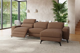 Esther Leather Recliner Sectional Sofa