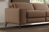 Esther Leather Recliner Sectional Sofa
