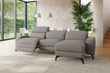 Esther Leather Recliner Sectional Sofa