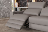 Esther Leather Recliner Sectional Sofa