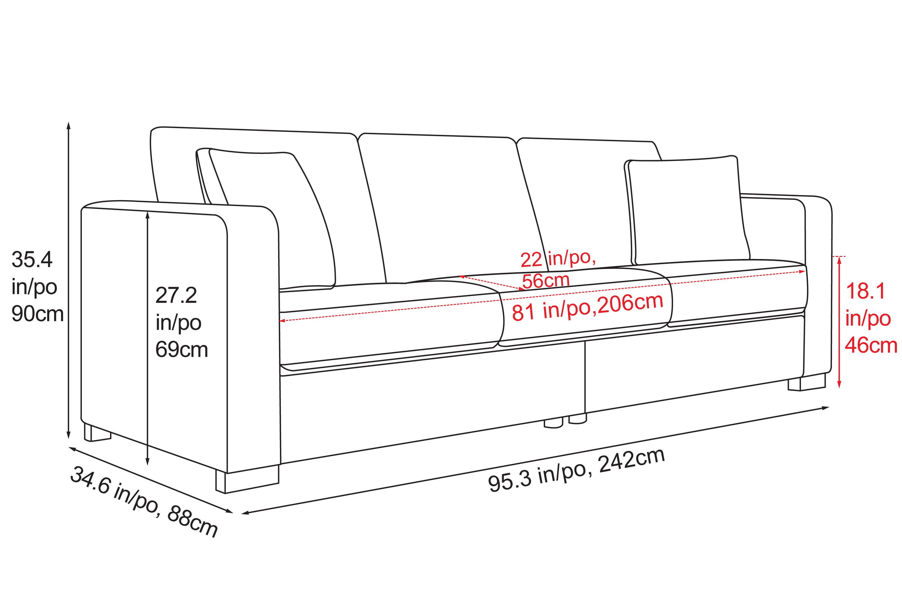 All modern deals eva sofa