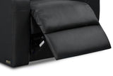 Valencia Bellagio Home Cinema Seating Manual Recliner Row of 3, Black