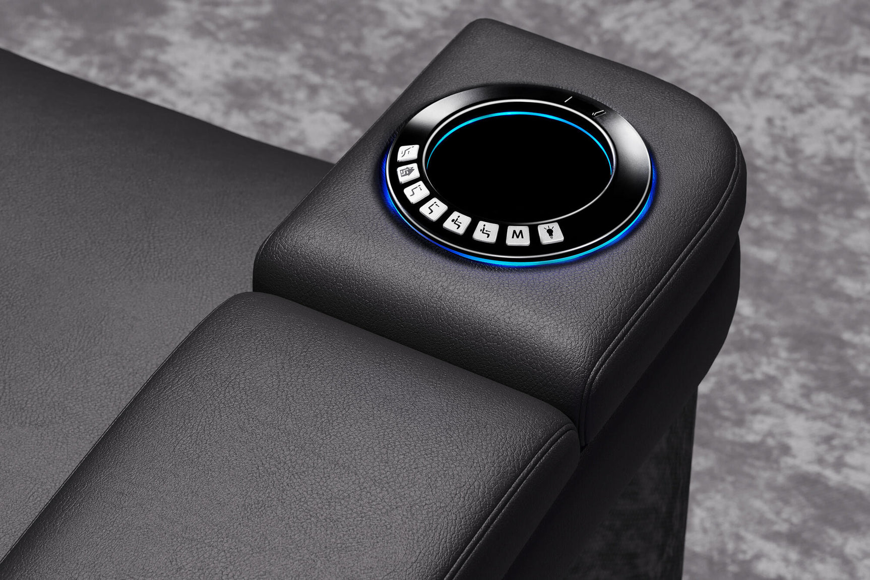 Valencia Monza Carbon Fiber Home Theater Seating