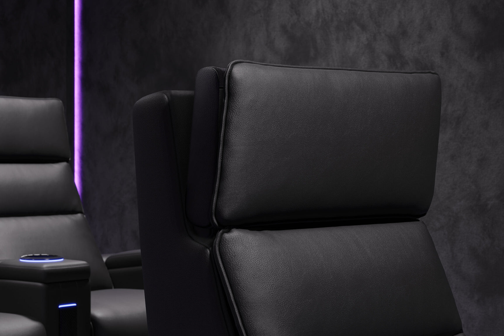 Valencia Monza Carbon Fiber Home Theater Seating