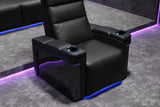 Valencia Monza Carbon Fiber Home Theater Seating