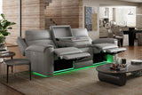 Harbour Immersive Audio Leather Dual Recliner Sofa with Heat & Massage & Ventilation