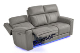 Harbour Immersive Audio Leather Dual Recliner Sofa with Heat & Massage & Ventilation