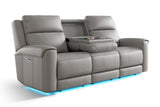 Harbour Immersive Audio Leather Dual Recliner Sofa with Heat & Massage & Ventilation