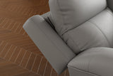 Harbour Immersive Audio Leather Dual Recliner Loveseat Sofa with Heat & Massage & Ventilation