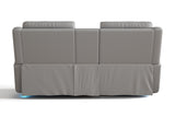 Harbour Immersive Audio Leather Dual Recliner Loveseat Sofa with Heat & Massage & Ventilation
