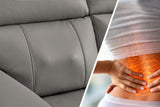 Harbour Immersive Audio Leather Dual Recliner Sofa with Heat & Massage & Ventilation