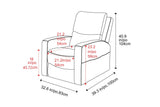 Hector Leather Power Lift Recliner Chair with Heat & Massage