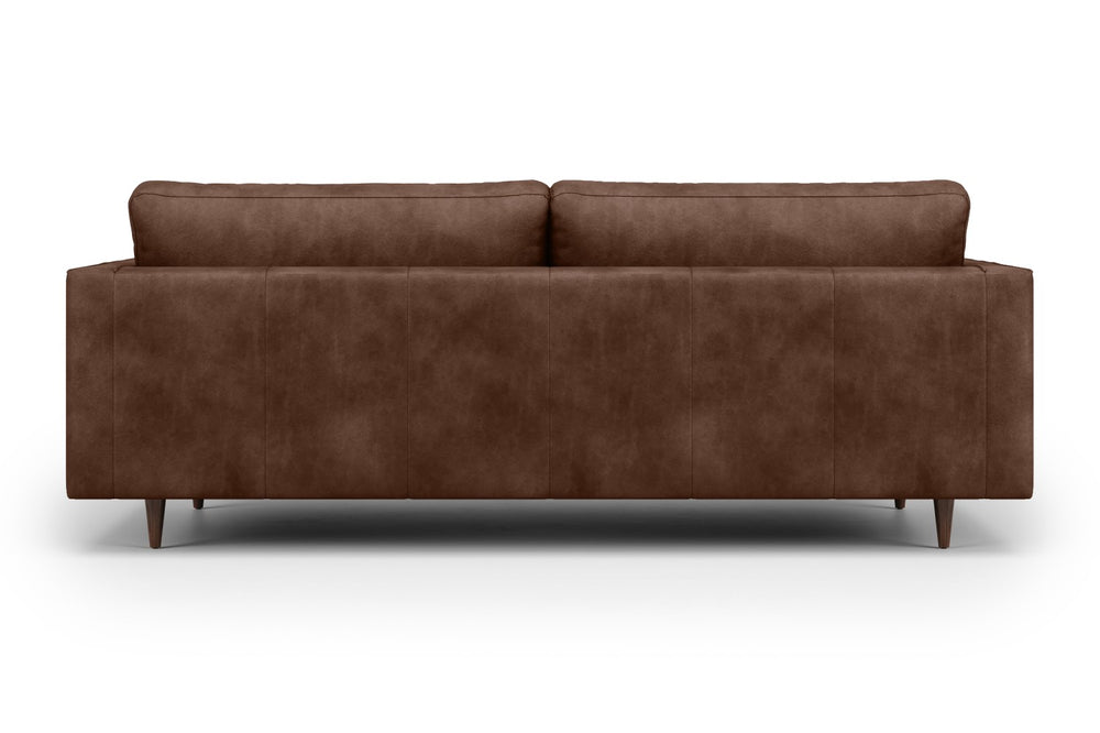 Valencia Isabella Leather Grande Sofa, Charme Chocolate