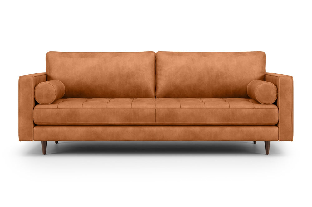 Valencia Isabella Leather Grande Sofa, Charme Cognac