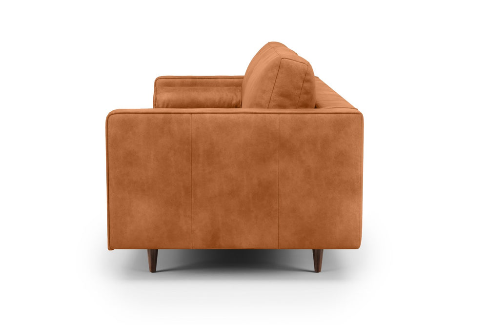 Valencia Isabella Leather Grande Sofa, Charme Cognac