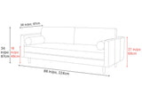 Isabella Leather Sofa